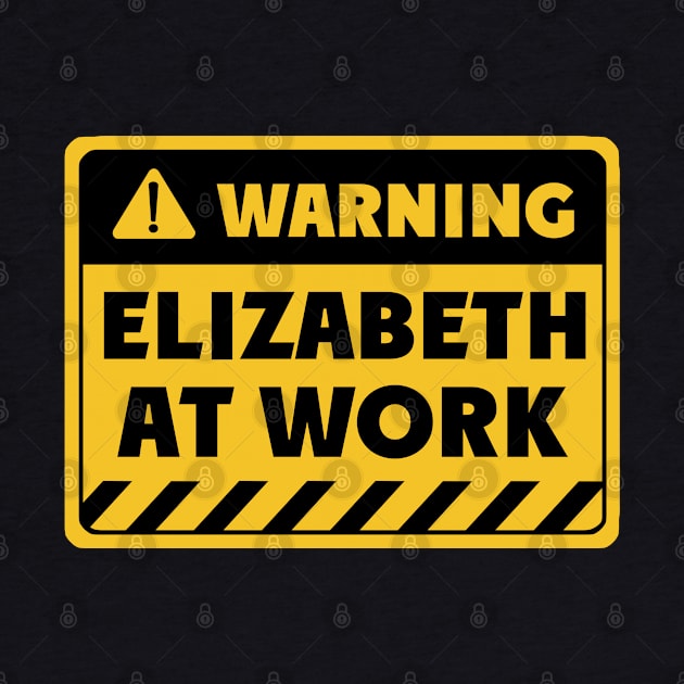 Elizabeth at work by EriEri